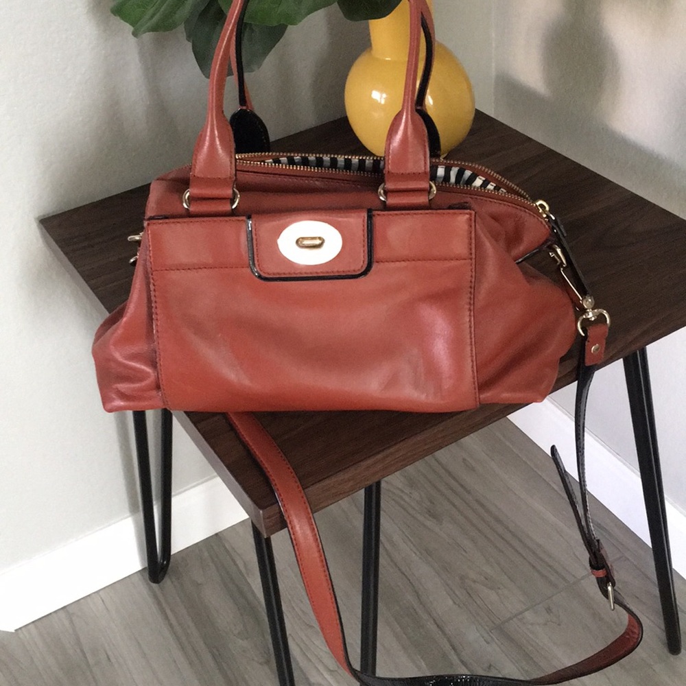 Brown and black Kate Spade Crossbody